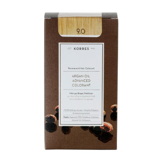 KORRES ARGAN OIL 9.0 ΚΑΤΑΞΑΝΘΟ ΦΥΣΙΚΟ ADVANCED COLORANT