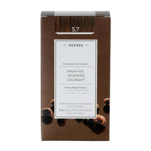 KORRES ARGAN OIL 5.7 ΣΟΚΟΛΑΤΙ ADVANCED COLORANT