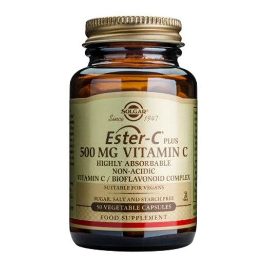 SOLGAR ESTER-C 500mg 50 VCAPS