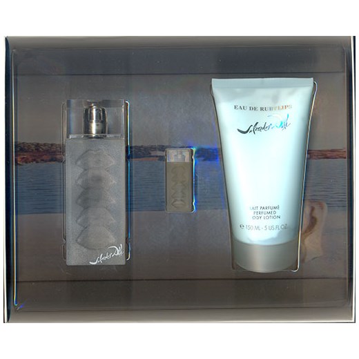 SALVADOR DALI EAU DE RUBYLIPS EDT 50ML VAPO + EDT DELUXE MINIATURE 3.5ML + BODY LOTION 150ML WOMEN (SET)