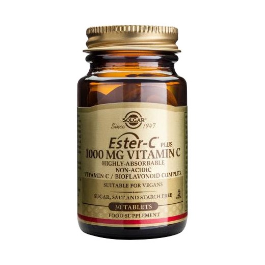 SOLGAR ESTER-C 1000mg 30 TABS 