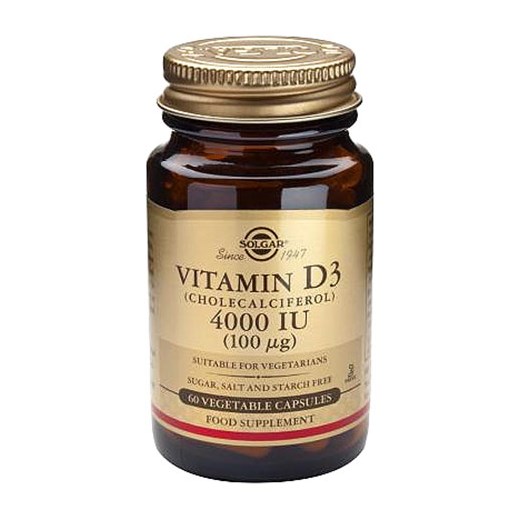 SOLGAR VITAMIN D3 4000IU 60 VCAPS