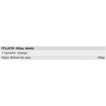 SOLGAR FOLACIN (FOLIC ACID) 400UG 100 TABS