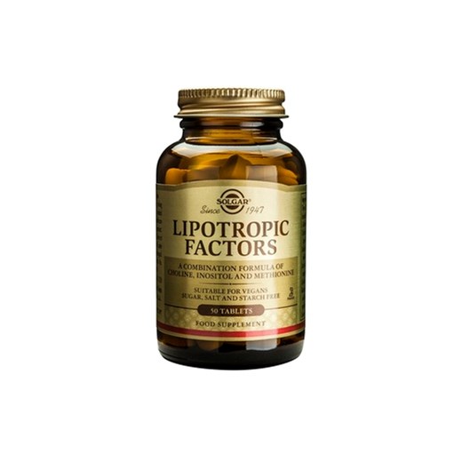 SOLGAR LIPOTROPIC FACTORS 50 TABS