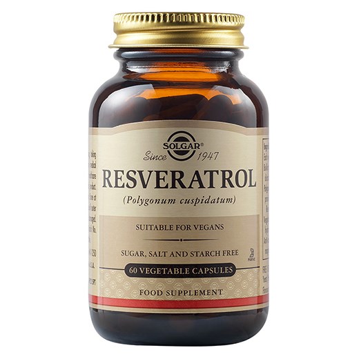 SOLGAR RESVERATROL 100mg 60 VCAPS