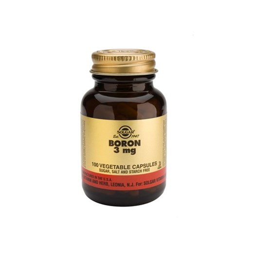 SOLGAR BORON 3mg 100 VCAPS