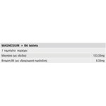 SOLGAR MAGNESIUM + B6 100 TABS