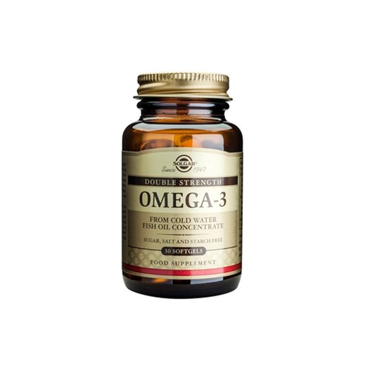 SOLGAR OMEGA-3 DOUBLE STRENGTH 30 SGELS