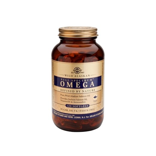 SOLGAR WILD ALASKAN FULL SPECTRUM OMEGA 120 SGELS