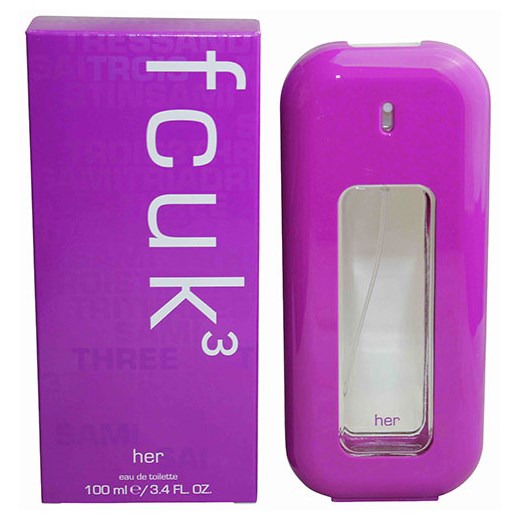FCUK 3 (THREE) EDT 100ML VAPO WOMEN