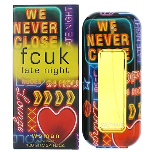 FCUK LATE NIGHT EDT 100ML VAPO WOMEN