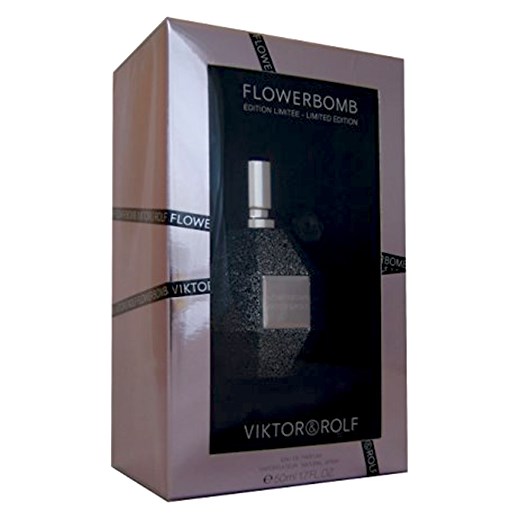 VIKTOR & ROLF FLOWERBOMB EDP 50ML LIMITED EDITION BLACK SPARKLE VAPO WOMEN
