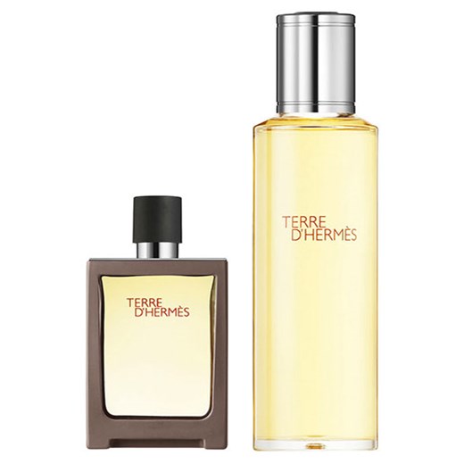 HERMES TERRE D HERMES EDT REFILLABLE SPRAY 30ML + REFILL EDT 125ML MEN (SET)