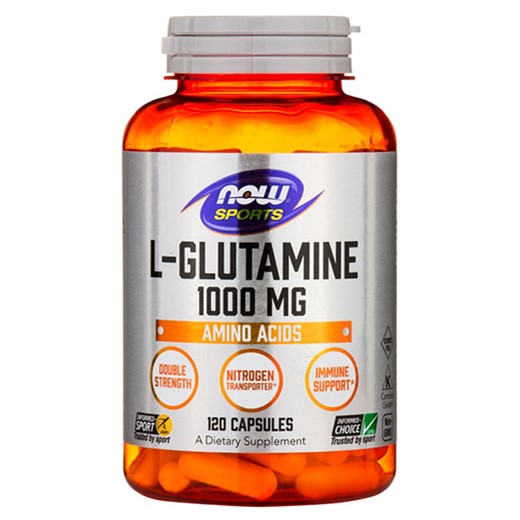NOW FOODS L-GLUTAMINE 1000mg (120 ΚΑΨΟΥΛΕΣ)