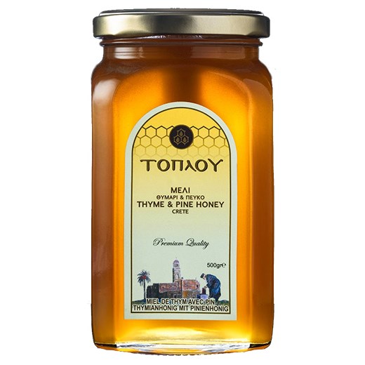 MELITAG - Μέλι Θυμάρι & Πεύκο Τοπλού 500gr