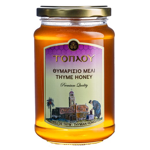Θυμαρίσιο Μέλι Τοπλού 470gr