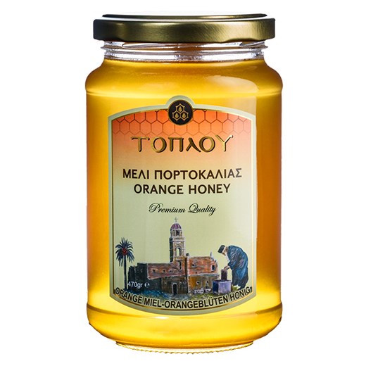 Μέλι Πορτοκαλιάς Τοπλού 470gr