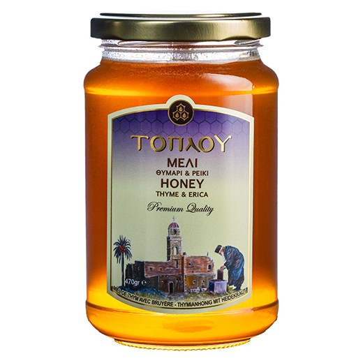 Μέλι Θυμάρι & Ρείκι Τοπλού 470gr