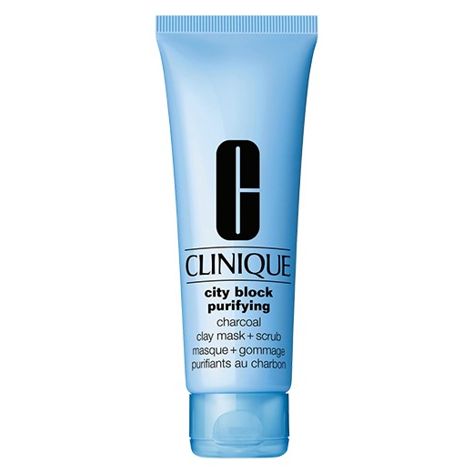 CLINIQUE CITY BLOCK PURIFYING CHARCOAL CLAY MASK + SCRUB 100ML