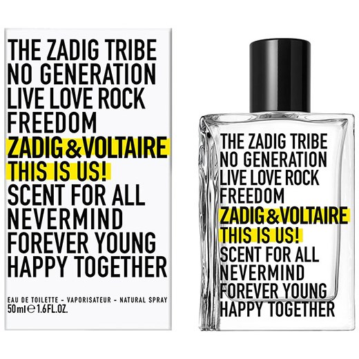 ZADIG & VOLTAIRE THIS IS US EDT 50ML VAPO WOMEN