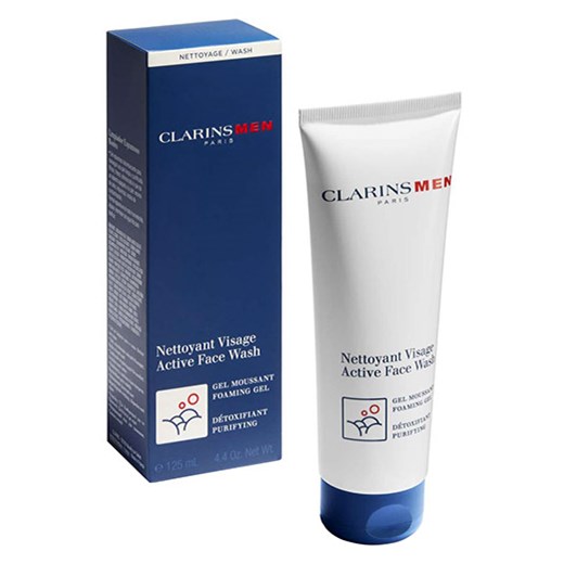 CLARINS MEN ACTIVE FACE WASH FOAMING GEL 125ML