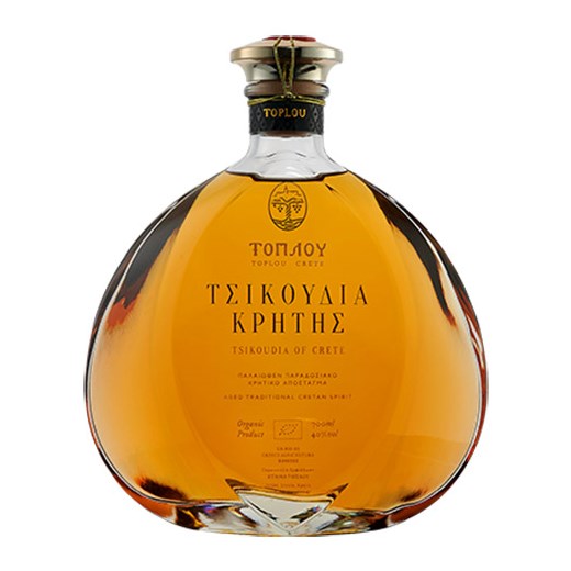ΒΙΟΛΟΓΙΚΗ ΤΣΙΚΟΥΔΙΑ ΚΡΗΤΗΣ ΠΑΛΑΙΩΜΕΝΗ 700ML 40%vol ΤΟΠΛΟΥ