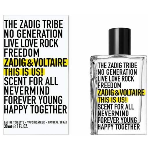 ZADIG & VOLTAIRE THIS IS US EDT 30ML VAPO WOMEN