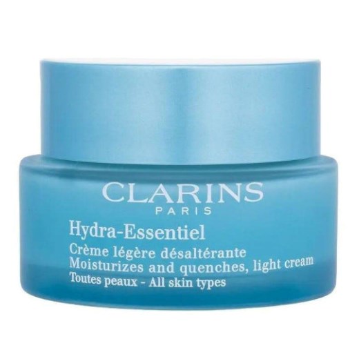 CLARINS HYDRA ESSENTIEL LIGHT MOISTURIZING CREAM ALL SKIN TYPES 50ML