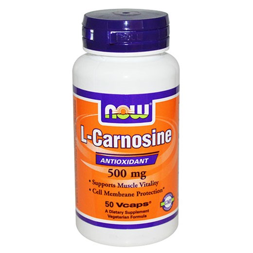 NOW FOODS L-CARNOSINE 500mg (50 ΚΑΨΟΥΛΕΣ)