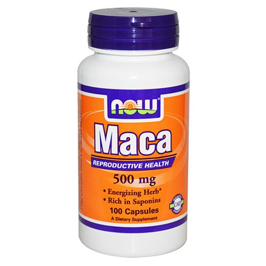 NOW FOODS MACA 500mg (100 ΚΑΨΟΥΛΕΣ)