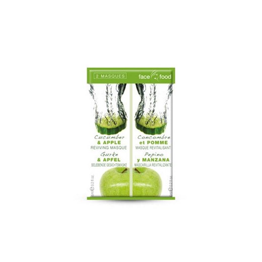 MONTAGNE JEUNESSE Cucumber & Apple Reviving Face Masque - Μάσκα καθαρισμού με μήλο και αγγούρι
